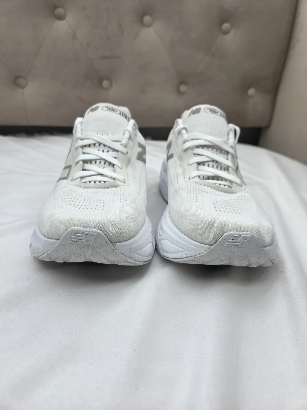 New Balance Fresh Foam X 1080v14 Women’s 8.5 White Gold Running Shoes